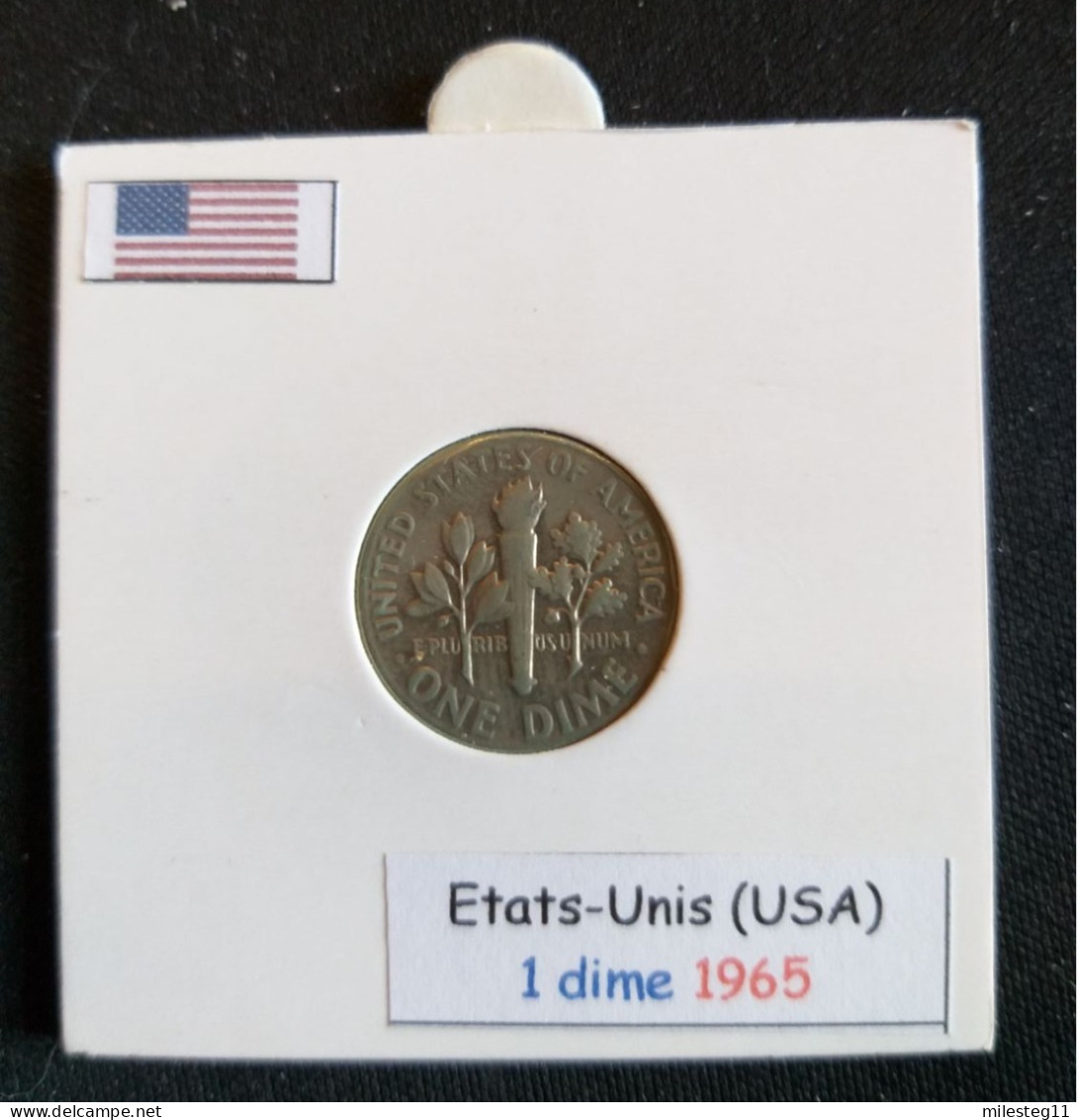 Etats-Unis 1 Dime 1965 - 1946-...: Roosevelt