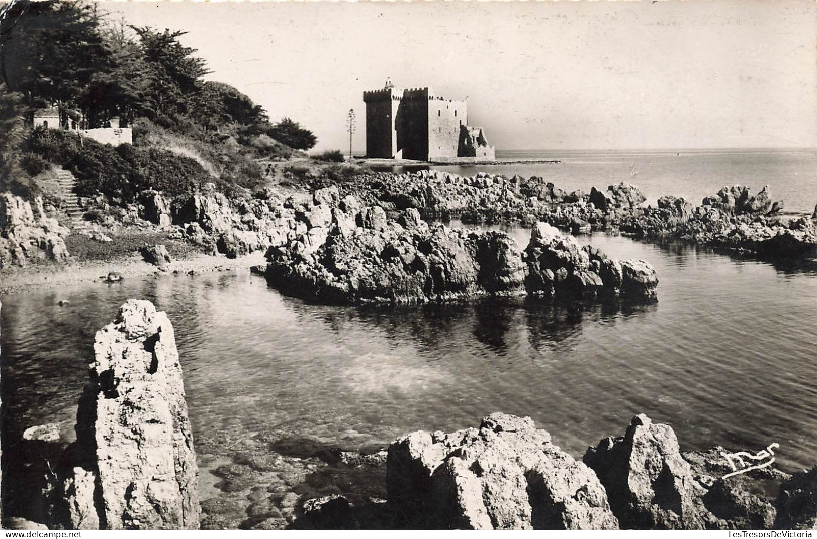 FRANCE - île Saint Honorat - Monastère Fortifié - Carte Postale Ancienne - Andere & Zonder Classificatie