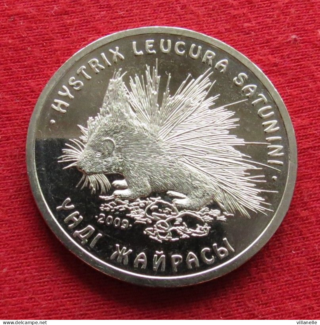 Kazakhstan 50 Tenge 2009 Porcupine Cazaquistão Casaquistão Kazachstan UNC ºº - Kazakhstan