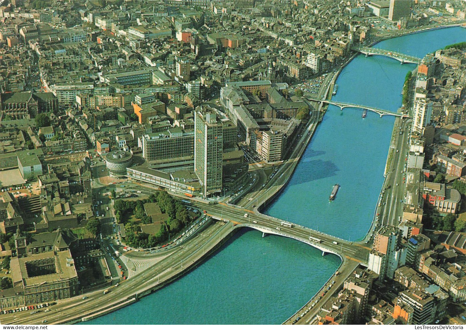 BELGIQUE - Liège - Panorama De La Ville - Colorisé - Carte Postale - Lüttich