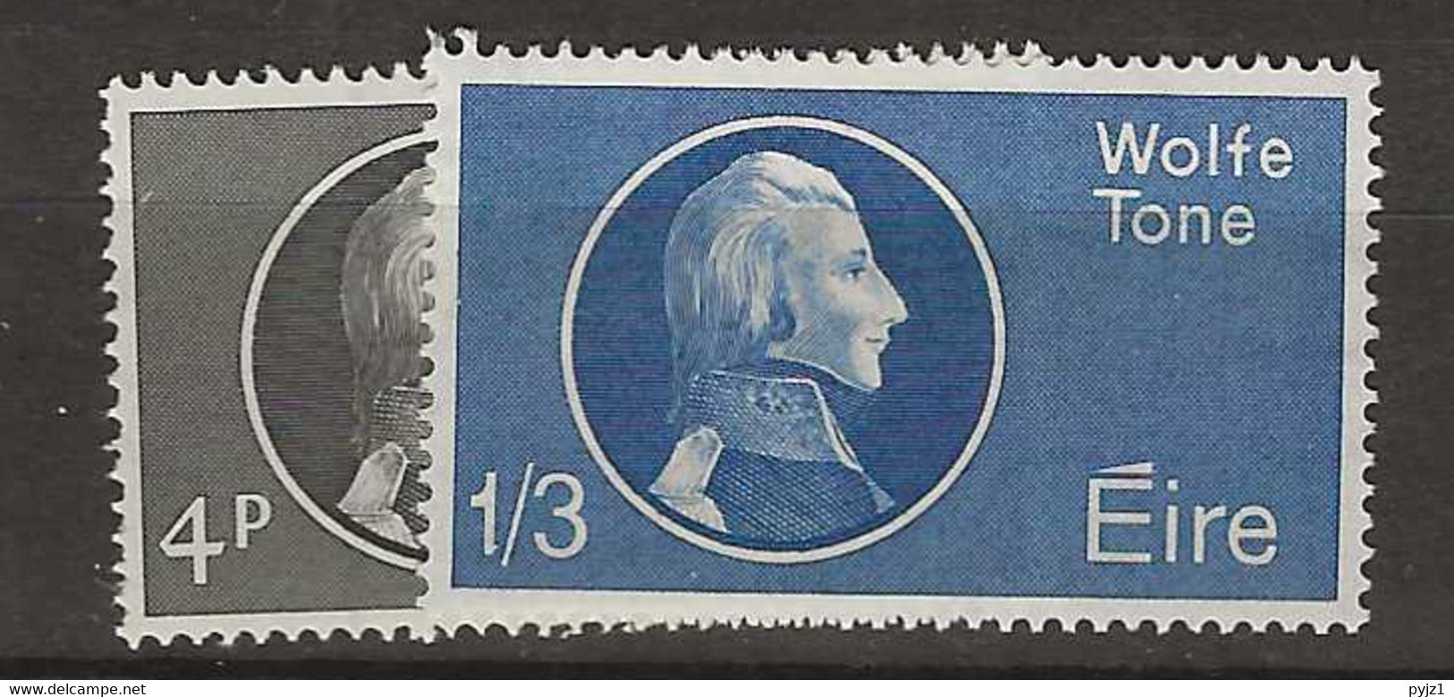 1964 MNH Ireland Mi 163-64 Postfris** - Unused Stamps