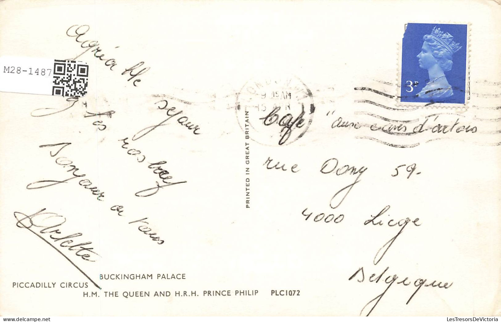 ROYAUME-UNI - Angleterre - London - Buckingham Palace - La Reine Et Le Prince Philippe - Carte Postale - Buckingham Palace