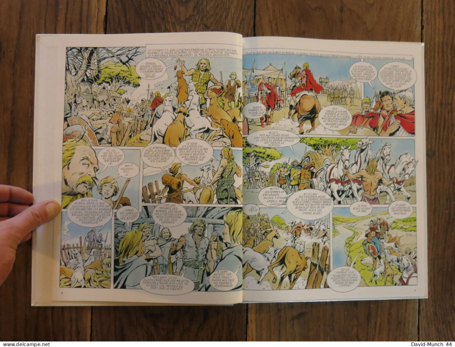 (BD) Ardèche 2000 de Bressy et Mauguil. Editions du Rameau. 1988