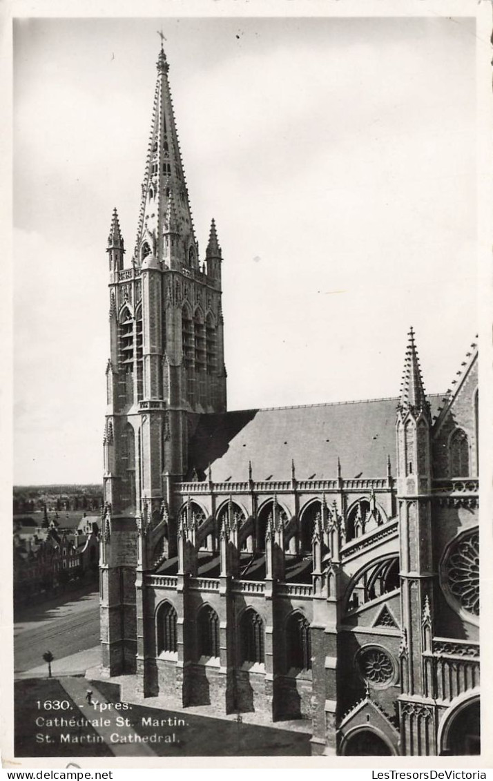 BELGIQUE - Ypres - Cathédrale Saint Martin - Carte Postale Ancienne - Ieper