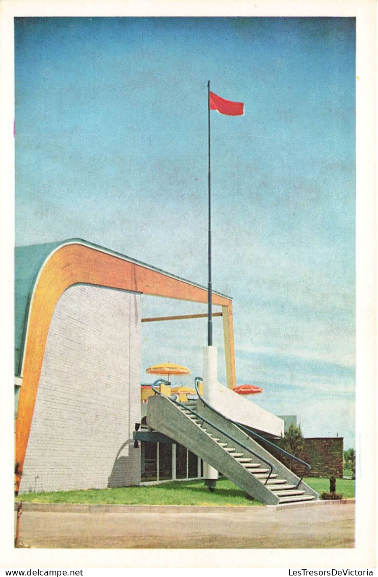 BATIMENTS ET ARCHITECTURE - Centre De Vacances "De Blekkaard" - Escalier Vers Terrasse Et... - Colorisé - Carte Postale - Autres & Non Classés