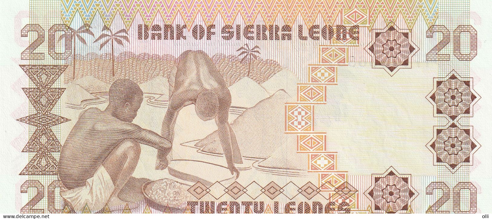 SIERRA LEONE  20LEONES  1984  P-14b  UNC - Sierra Leona