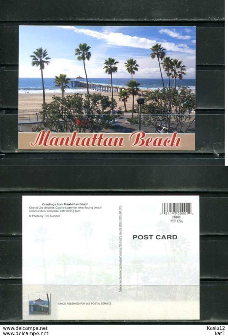 K16721)Ansichtskarte: Los Angeles, Manhattan Beach - Los Angeles