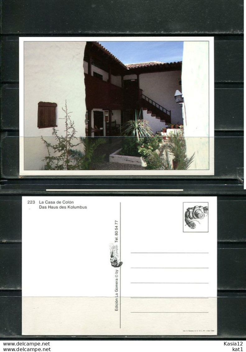 K16859)Ansichtskarte: Gomera, Haus Des Kolumbus - Gomera