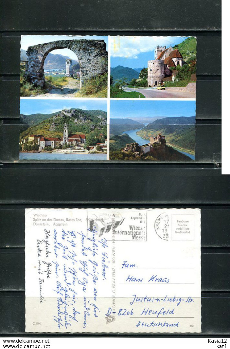 K16891)Ansichtskarte: Wachau, Mehrbildkarte, Gelaufen - Wachau