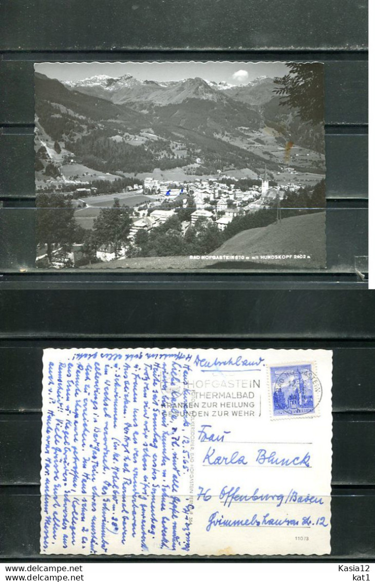 K16940)Ansichtskarte: Bad Hofgastein, Totale, Gelaufen 1965 - Bad Hofgastein