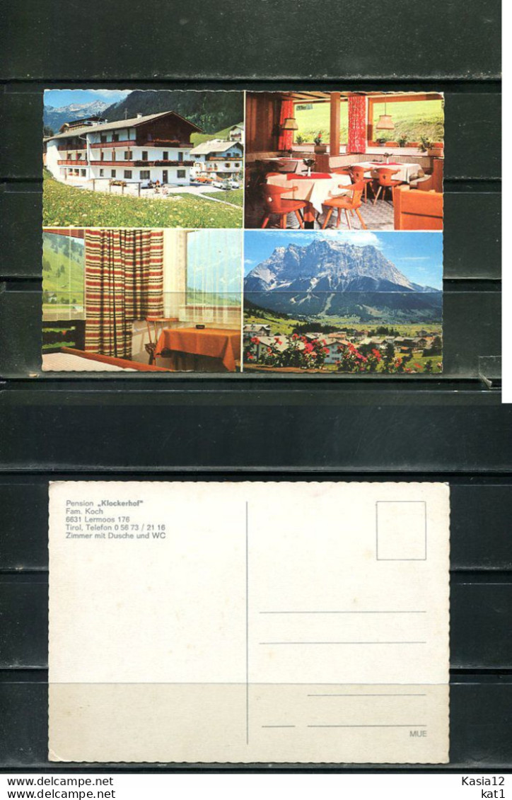 K16968)Ansichtskarte: Lermoos, Pension Klockerhof - Lermoos