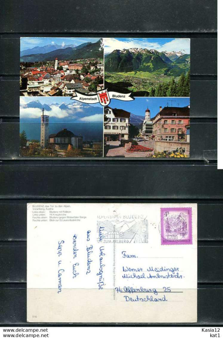 K16998)Ansichtskarte: Bludenz, Mehrbildkarte, Gelaufen 1982 - Bludenz