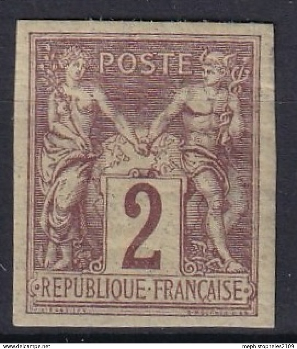 COLONIES FRANCAISES 1878-80 - MLH - YT 38 - Sage