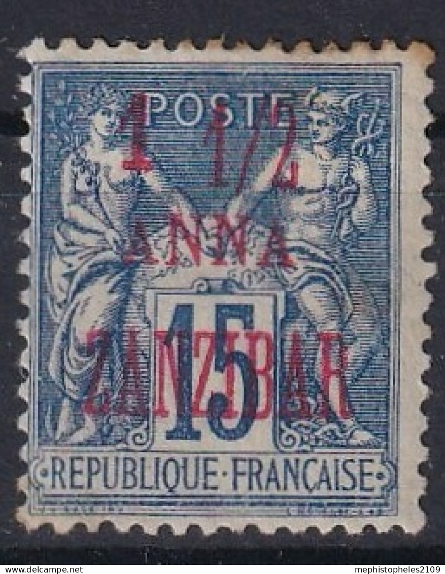 ZANZIBAR 1896-1900 - MLH - YT 22 - Unused Stamps