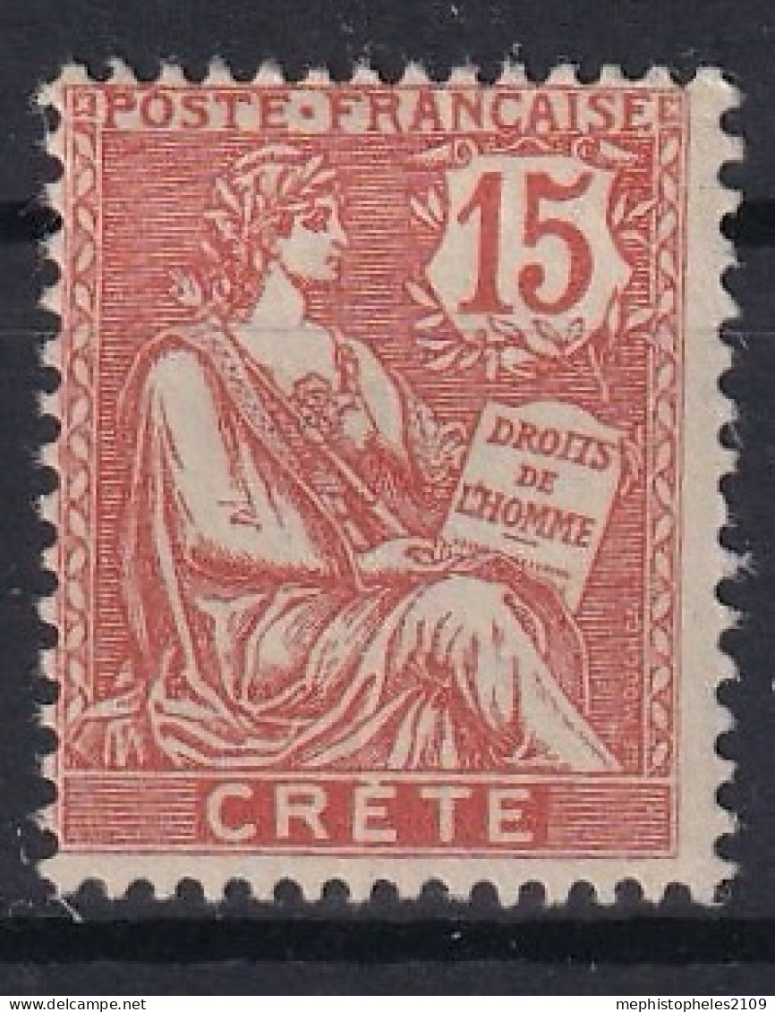 CRÉTE 1902/03 - MLH - YT 7 - Unused Stamps