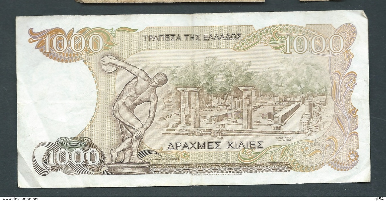 Billet, Grece   GREECE - 1000 Drachmes - .1987  - 847071  Laura 13312 - Greece