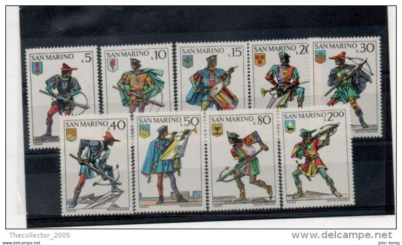 SAN MARINO - LOTTO FRANCOBOLLI NUOVI (VEDI FOTO) - NEW-MINT STAMPS LOT (CROSSBOW GAMES) - Collections, Lots & Séries