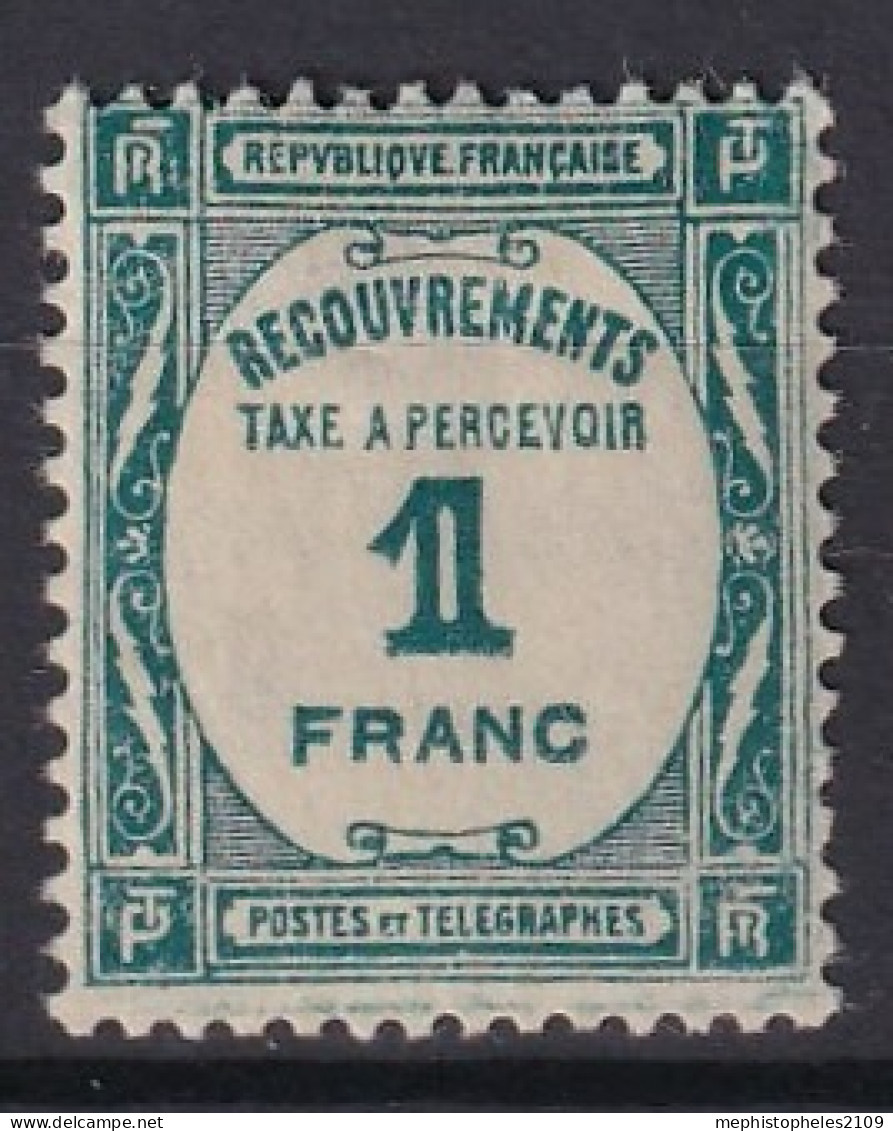 FRANCE 1927/31 - MLH - YT 60 - Timbre Taxe  - 1960-.... Mint/hinged