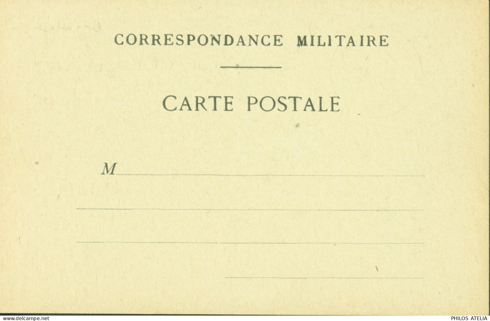 Guerre 14 Bulletin D'hospitalisation En Langue Arabe FM CP Correspondance Militaire Franchise Carte Service Santé - 1. Weltkrieg 1914-1918