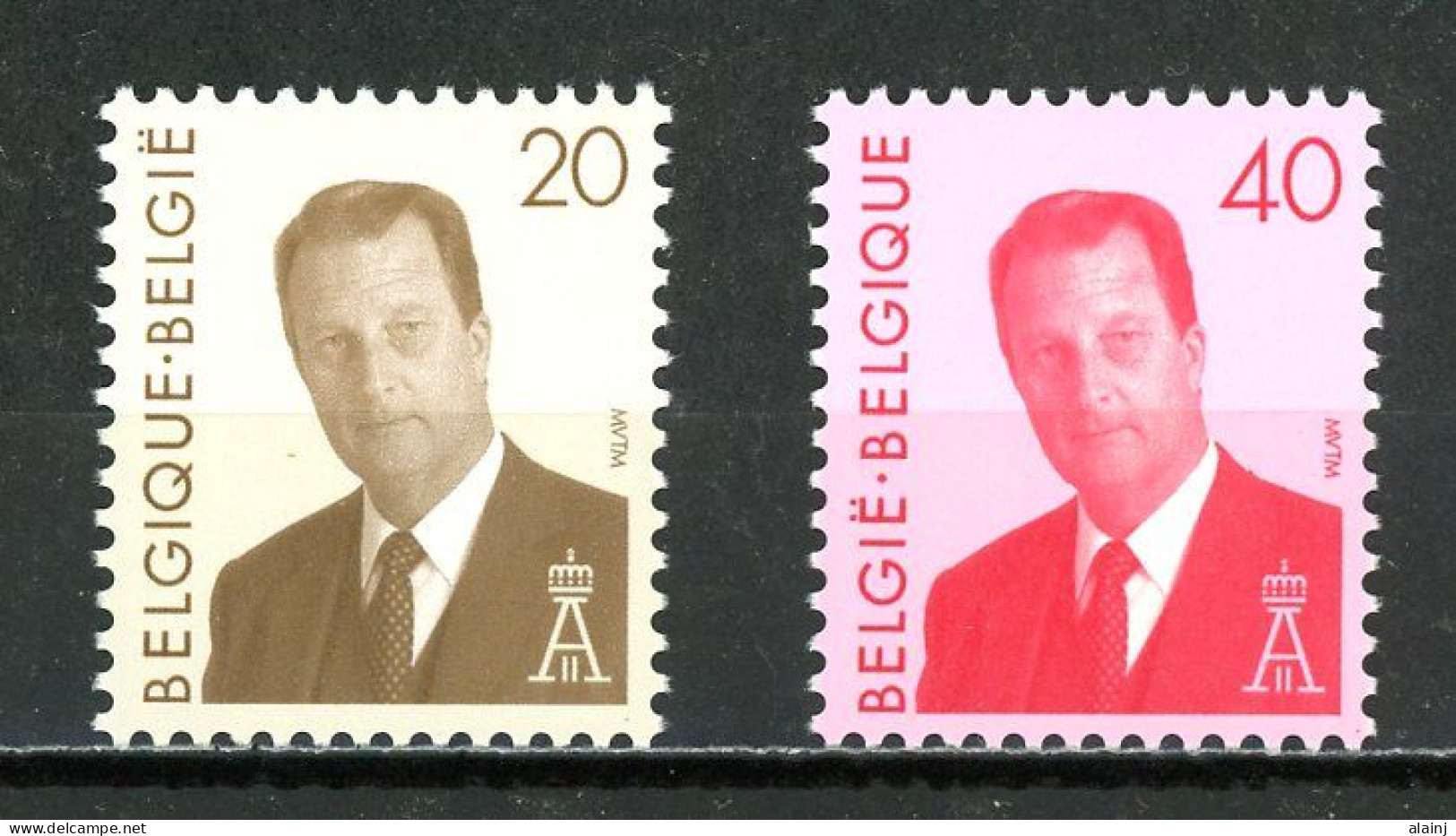 BE   2559 - 2560    XX   ---   Roi Albert II  --  Parfait état - 1993-2013 Rey Alberto II (MVTM)