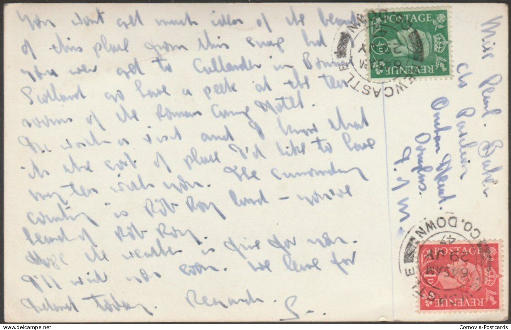 The Roman Camp, Callander, Perthshire, 1947 - RP Postcard - Perthshire