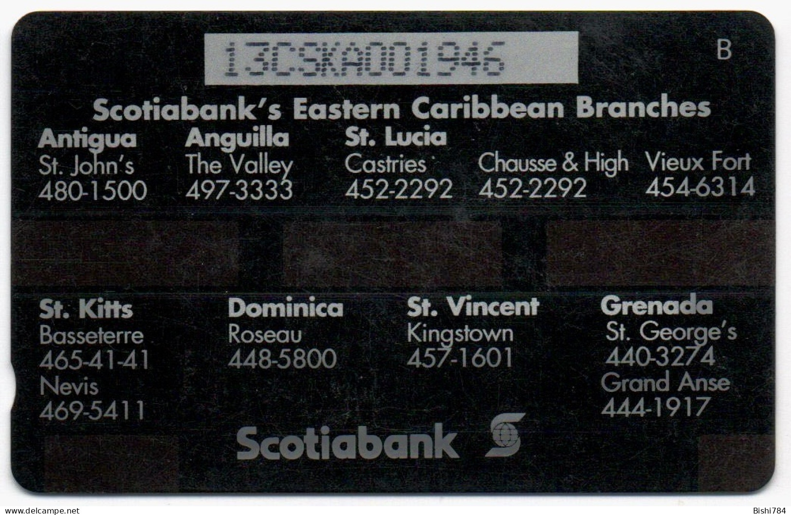 St. Kitts & Nevis - ScotiaBank - 13CSKA - St. Kitts & Nevis