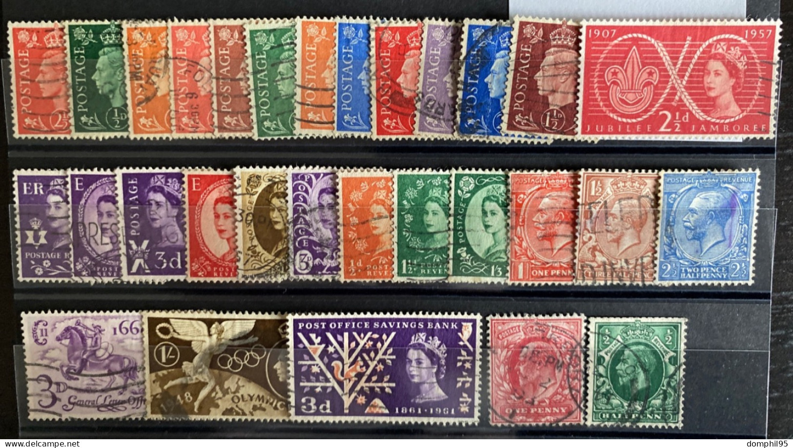 Grande Bretagne - Lot De Timbres Anciens - Collections