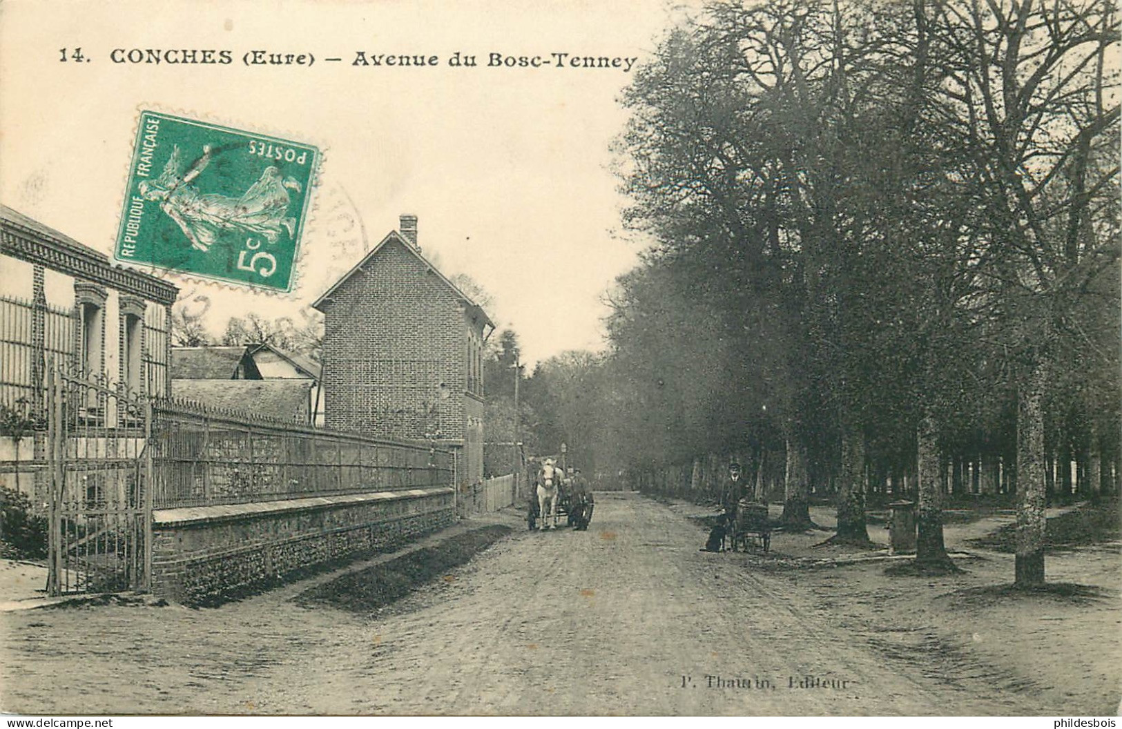 EURE  CONCHES  Avenue Du Bosc Tennet - Conches-en-Ouche