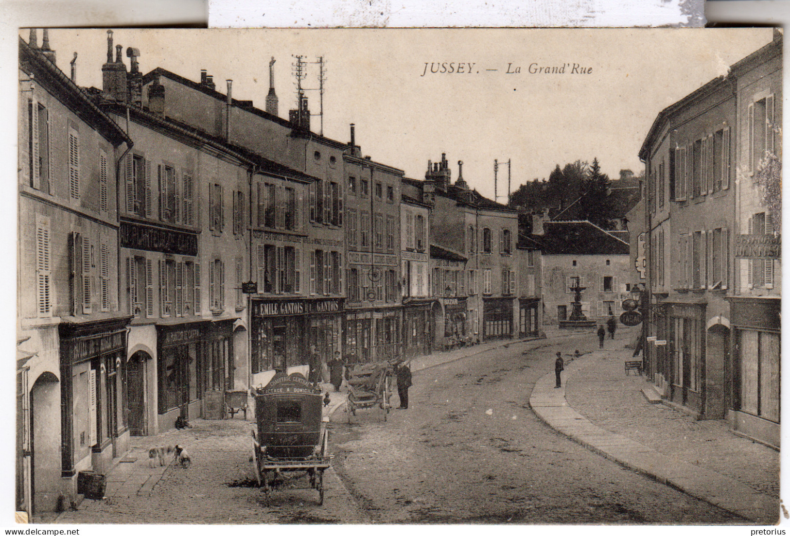 DEPT 70 / JUSSEY - LA GRAND' RUE - Jussey