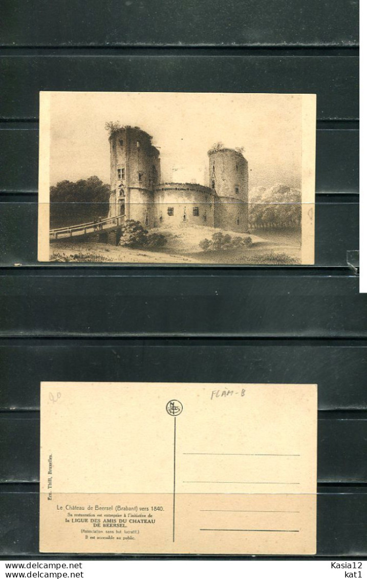 K18359)Ansichtskarte: Beersel, Le Chateau - Beersel