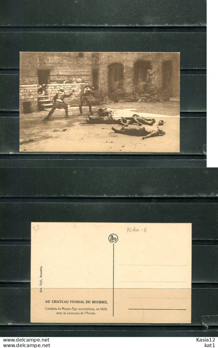 K18361)Ansichtskarte: Beersel, Au Chateau Feodal - Beersel