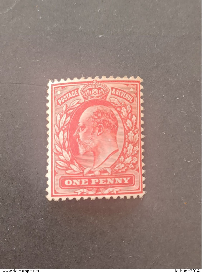 ENGLAND BRITISH 1902 EFFIGIE DI RE EDOARDO MNH CAT UNIF 107 - Unused Stamps