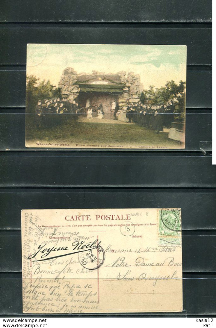 K18482)Ansichtskarte: Wavre-Notre-Dame, Greche Du Jardin, Gelaufen 1912 - Waver