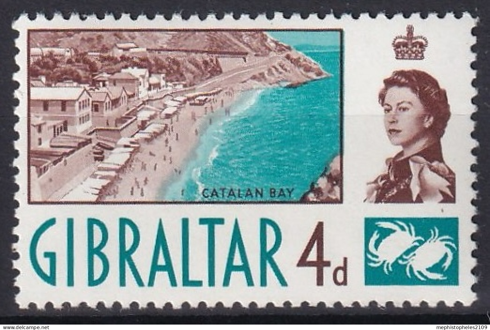 GIBRALTAR 1960 - MNH - Mi 154 - Gibilterra