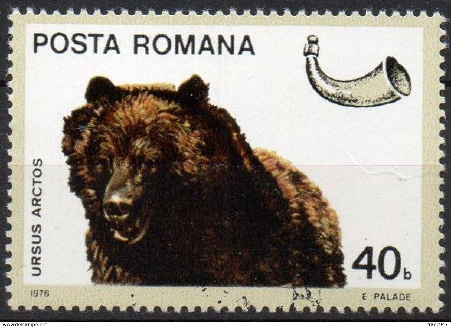 ROMANIA, 1976 Brown Bear (Ursus Arctos) CTO - Gebraucht