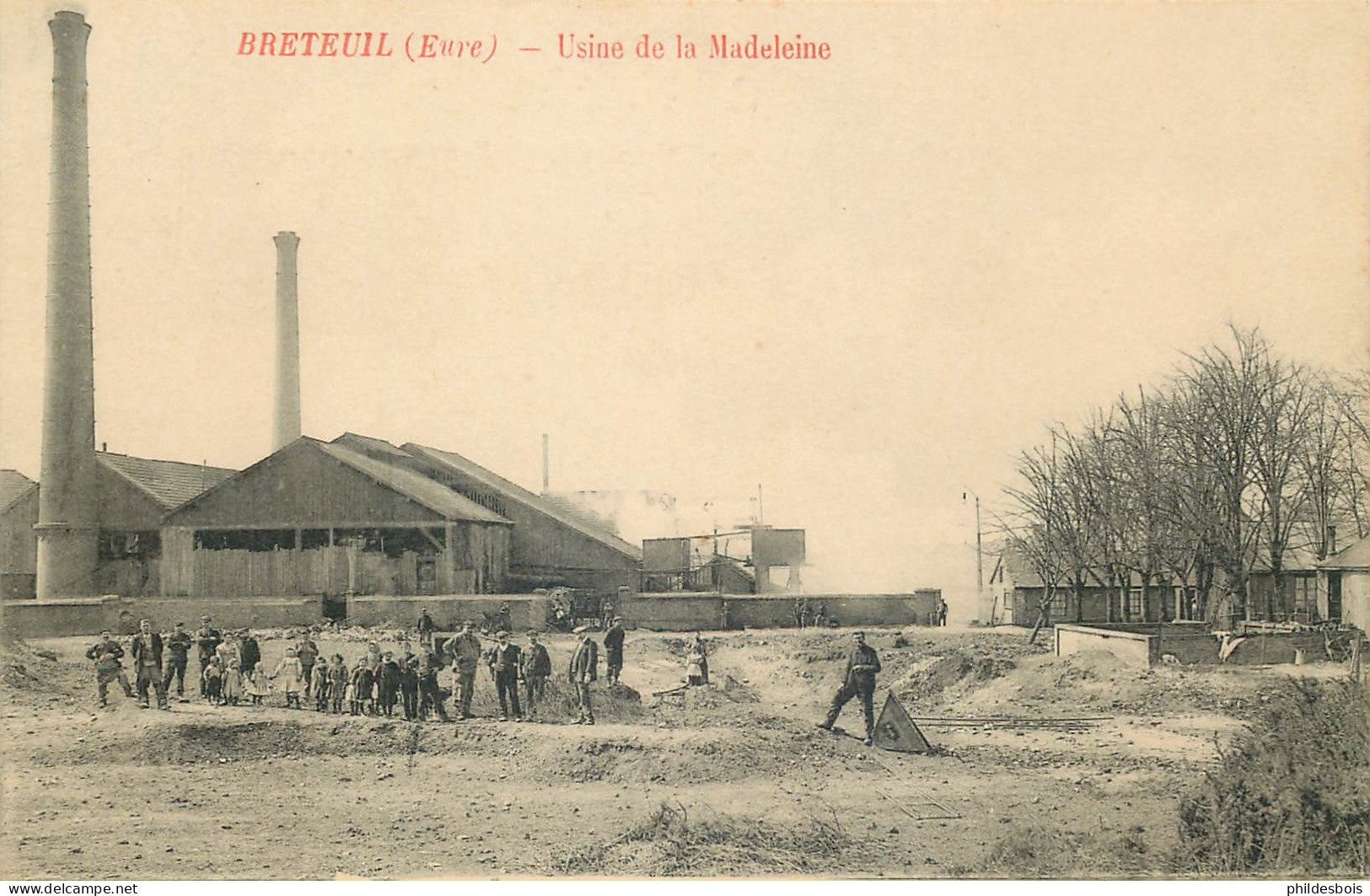 EURE  BRETEUIL  Usine De La Madeleine - Breteuil