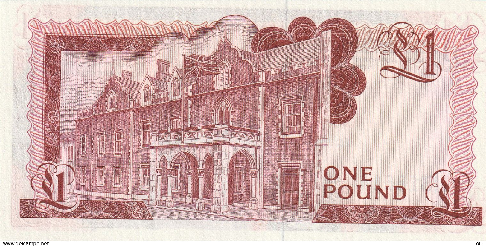 Gibraltar 1 Pound 1975 P-20a  UNC - Gibilterra