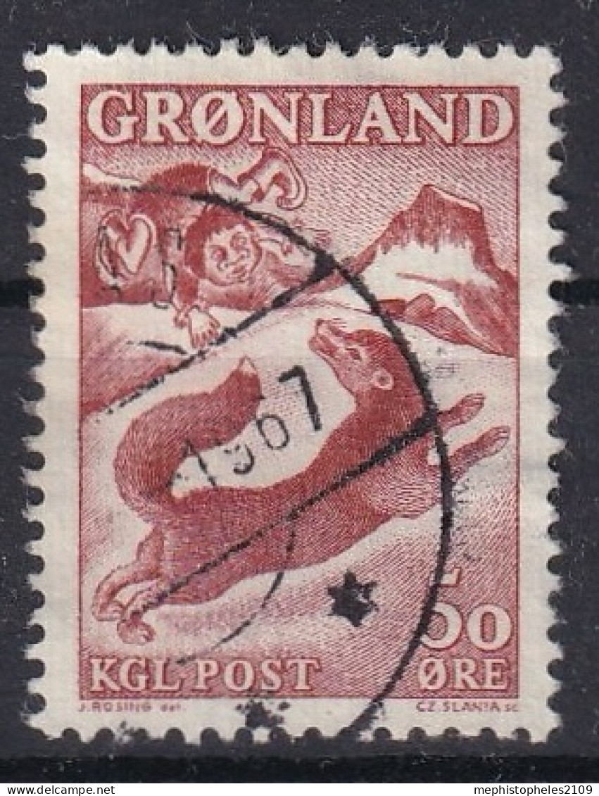 GROENLAND 1966- Canceled - Mi 66 - Gebruikt