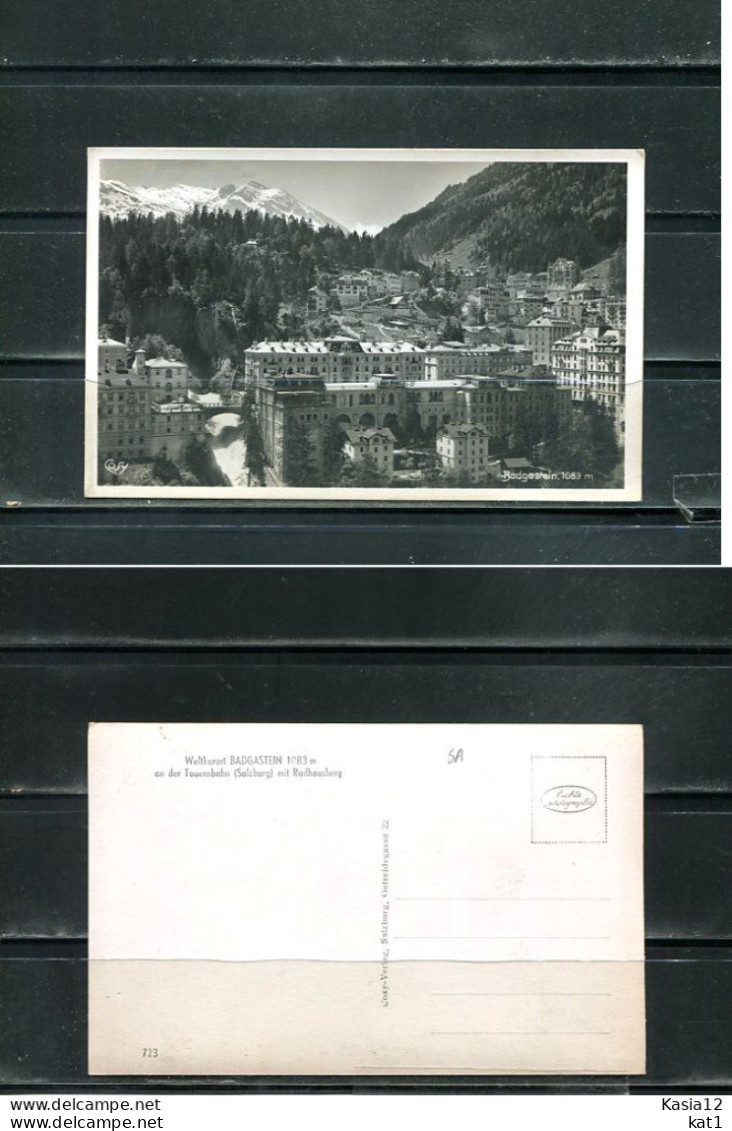 K18630)Ansichtskarte: Bad Gastein, Totale - Bad Gastein