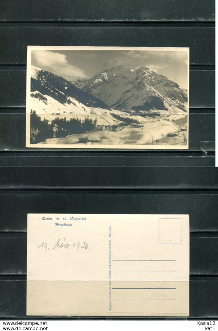 K18673)Ansichtskarte: Kleinwalsertal, Hirschegg - Kleinwalsertal