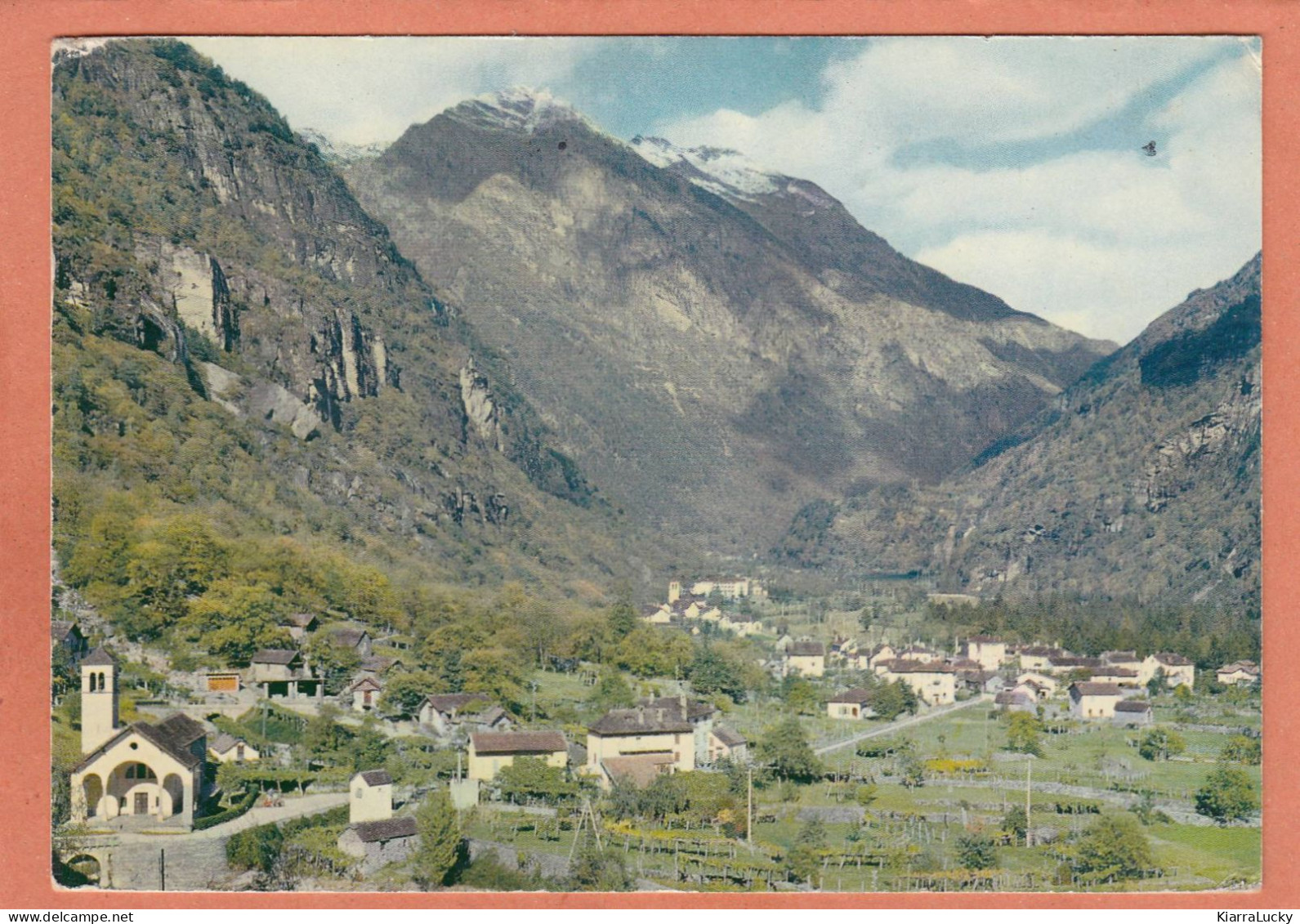 CEVIO - TESSIN - VALLEMAGGIA - VEDUTA GENERALE - ECRITE - Cevio