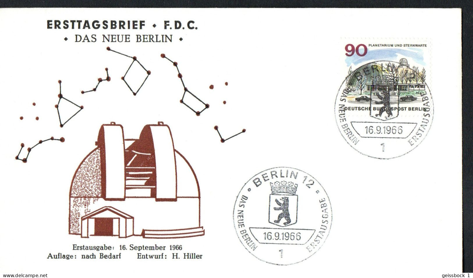 Berlin 1965: Mi.-Nr. 263  FDC Das Neue Berlin      (K001) - 1948-1970