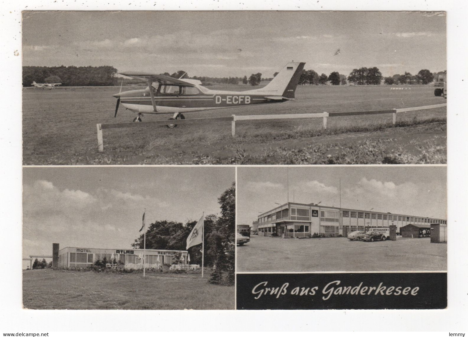 ALLEMAGNE *** GANDERKESEE - AVIATION - 10.5 X15 - Ganderkesee