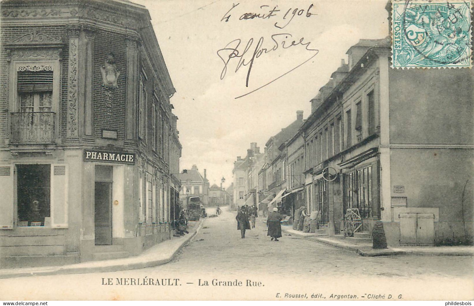 ORNE  LE MERLERAULT  Grande Rue - Le Merlerault