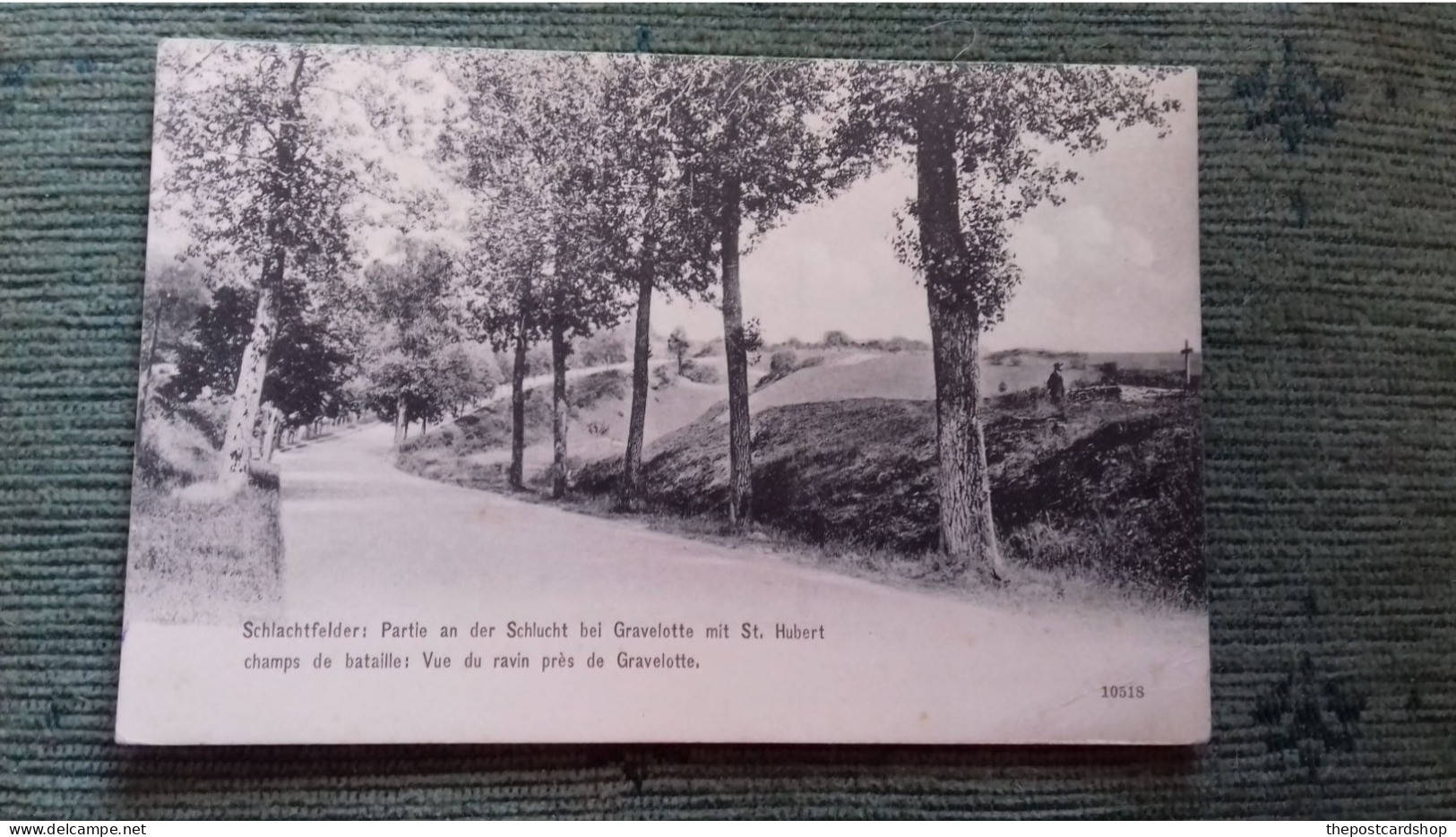 Champ De Bataille  Vue Du Ravin Près De Gravelotte Metz Schlachtfelder MISS WEIR CHY AN PORTH Lannoweth Road PENZANCE - Sonstige & Ohne Zuordnung