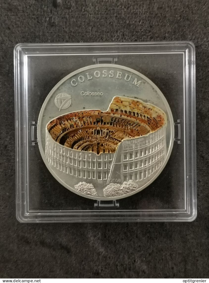 500 TOGROG TUGRIKS BE 2008 ARGENT 925 LE COLISEE COLOSSEUM 2500 EX. MONGOLIE / SILVER MONGOLIA - Mongolei