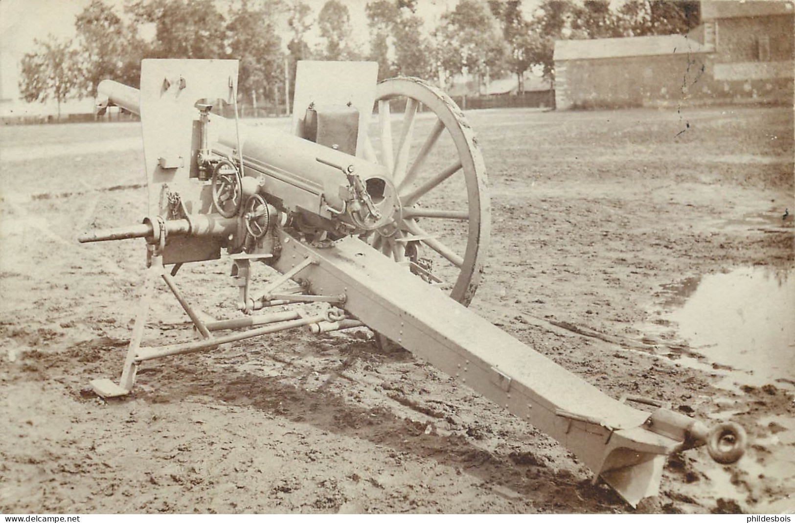 CANON  Militaire (carte Photo) - Equipment