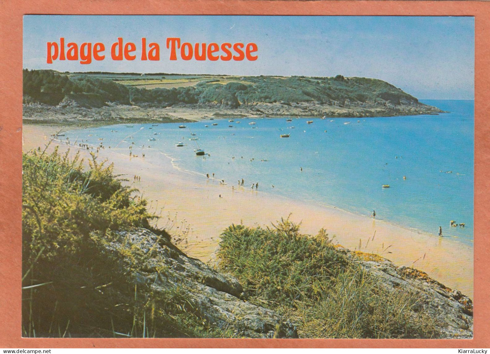 SAINT COULOMB - ILLE ET VILAINE - PLAGE DE LA TOUESSE - ECRITE - Saint-Coulomb