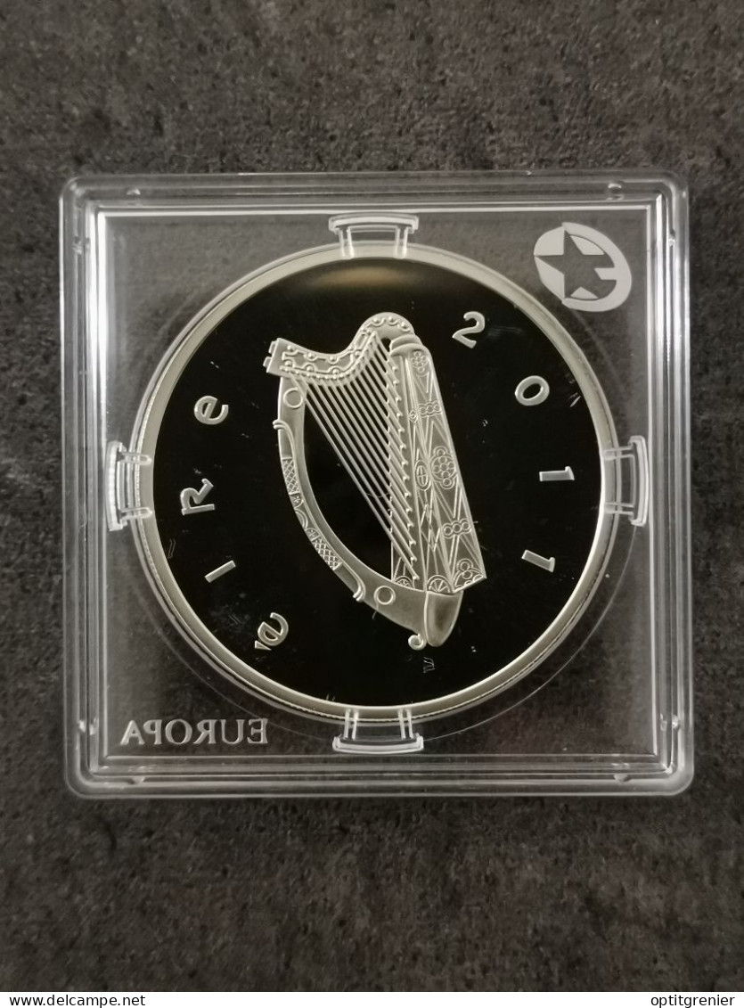 10 EUROS BE ARGENT 2011 SAINT BRENDAN LE NAVIGATEUR IRLANDE 15000 EX. / SILVER EURO - Ireland