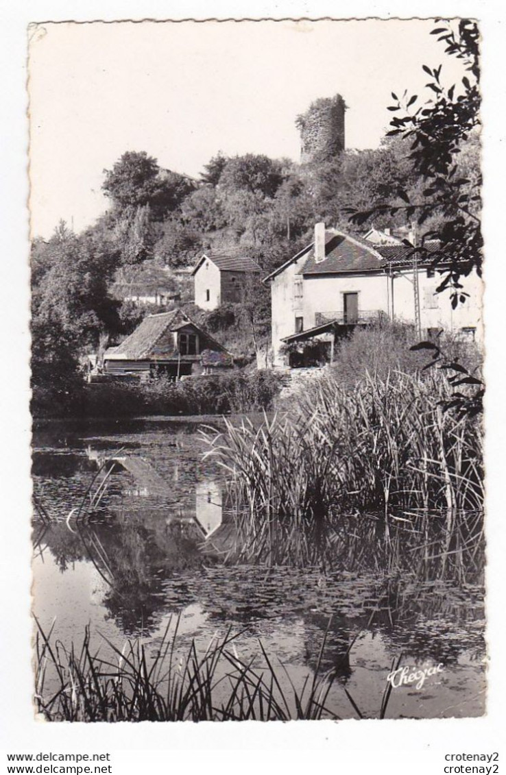 87 CHALUS N°32.6 Le Château En 1956 Où Fut Blessé Mortellement Richard Coeur De Lion VOIR DOS - Chalus